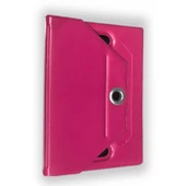 Alcatel 1T 10 Universal Dönerli Standlı Tablet Kılıfı Pembe thumbnail 1