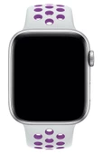 Apple Watch Series 2 42 MM Fileli Kordon Beyaz-Mor thumbnail 2