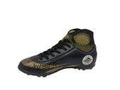 Jump 28366 Erkek Siyah Bağcıklı Çoraplı Halı Saha Ayakkabı - 3