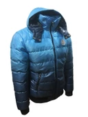Moncler Erkek Su İtici Kapüşonlu Şişme Mont M-00448 - 5