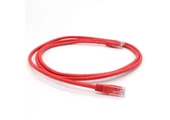 Vcom NP611B-R-3.0 Cat6 3.0MT Kırmızı Utp Patch Kablo - 2