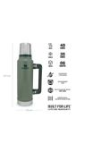 Stanley Klasik Vakumlu Çelik Termos 1.4 lt - 4