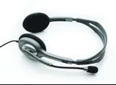 Logitech 981-000271 H110 Stereo Kulaküstü Gri Kulaklık - 1