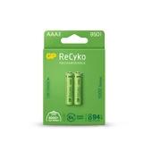 GP AAA 950 mAh Şarjlı İnce Kalem Pil 2'li Paket GP100AAHCEMTR-2GB - 1