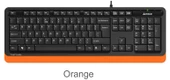 A4 Tech Fk10 Q Usb Fsytyler Turuncu Tr Fn-Mmedya Klavye - 2