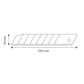 VIP-TEC Profesyonel 18mm Metal Maket Bıçağı Yerli Üretim - 2