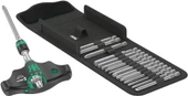 Wera Kraftform Kompakt 400 RA Cırcırlı T Kol Tornavida Seti 05023471001 - 1
