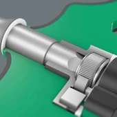 Wera Kraftform Kompakt 400 RA Cırcırlı T Kol Tornavida Seti 05023471001 - 8