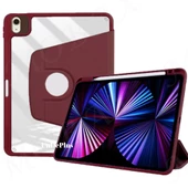 Apple iPad Air 4/5. Nesil 10.9 Kılıf Termik Kalem Bölmeli Dönebilen Standlı Kılıf (10.Nesil Değildir) - 2