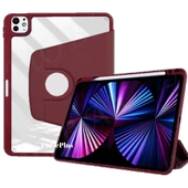 Apple iPad Pro 12.9 6. 5. Nesil Kılıf Termik Kalem Bölmeli Dönebilen Standlı Kılıf Smart A2436-37-61-62 A2764-66 A2378-79 - 4