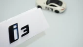 DK Tuning i3 Bagaj Siyah ABS 3M 3D Yazı Logo Bmw İle Uyumlu thumbnail 1