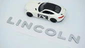 DK Tuning Lincoln SUV Aviator Navigator Bagaj Gri ABS 3M 3D Yazı Amblem Arma thumbnail 4