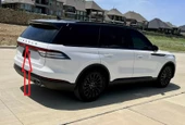 DK Tuning Lincoln SUV Aviator Navigator Bagaj Siyah ABS 3M 3D Yazı Amblem Arma - 3