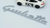 DK Tuning Giulietta Gri ABS Bagaj Yazı Logo Alfa Romeo İle Uyumlu - 4