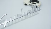DK Tuning Giulietta Gri ABS Bagaj Yazı Logo Alfa Romeo İle Uyumlu - 1