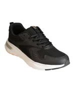 KİNETİX Erkek Gri Siyah Fileli Sneaker Spor Yürüyüş Ayakkabısı - 3