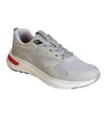KİNETİX Erkek Gri Siyah Fileli Sneaker Spor Yürüyüş Ayakkabısı - 2