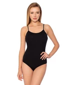 Gümüş Bayan İp Askılı Çıtçıtlı Body Likralı Body - 3