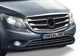 OMSA Mercedes Vito W447 Krom Ön Panjur Çercevesi 2 Parça 2014-2024 Arası - 4