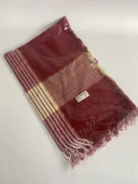 Çizgili Polyester Masa Örtüsü 80x80 cm - 6