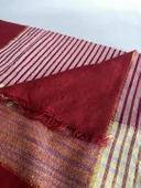 Çizgili Polyester Masa Örtüsü 80x80 cm - 1
