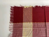 Çizgili Polyester Masa Örtüsü 80x80 cm - 4