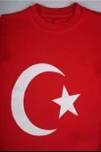 23 NİSAN 19 MAYIS 29 EKİM ATATÜRK TÜRK BAYRAKLI BASKILI MANŞETLİ UZUN KOL PAMUK TİŞÖRT SWEAT - 3