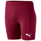 Puma Erkek Şort Tayt Liga Baselayer 65592409 BORDO - 1