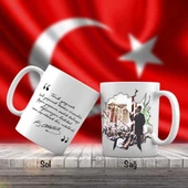 Mustafa Kemal Atatürk'ün Bursa Nutku- Atatürk'ün Sözleri -Kupa Bardak thumbnail 1