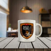 Solo Türk Logo Amblemi Hediyelik Kupa Bardak-76579 - 1