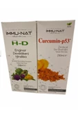 İmmunat Xp Tonis H-D Enginar Deve Dikeni Hindiba Sıvı Ekstraktı 250 ml + İmmunat Zerdeçal Ekstraktı - 1