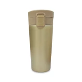 Tek El Bas Iç Paslanmaz Çelik Termos 380 Ml Seyehat Mug Sızdırmaz Çift Katmanlı Snape Filtreli - 2