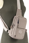 M 229 Mega Bag Krinkıl Kumaş Unisex Küçük Omuz, Göğüs Askılı Çanta, Telefonluk - 7