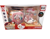 Aya Toys Çocuklar İçin Sesli Köpek Bakım Çantası ve Evi - 6