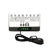 W3230 220V AC Dijital Sıcaklık Kontrol Cihazı LED Ekran Termostat thumbnail 7