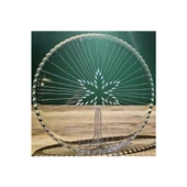 Decocia Yuvarlak Cam Pasta ve Sunum Tepsisi Vega Desenli thumbnail 4