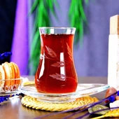 Decocia Nevasia 6 Kişilik 12 Parça Çay Seti 170cc Sürgün Desenli - 3