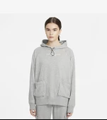 Nike Wmns Nsw Swsh Hoodie Ft CZ8896-063 Oversized Fit - 1