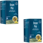 Ocean Plus 1200 mg Balık Yağı Limon Aromalı 50 Kapsül 2 ADET - 1