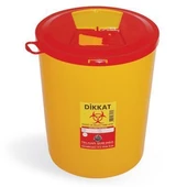 Tıbbi Atık Kovası Tıbbi Atık Kutusu 5 LİTRE - 1