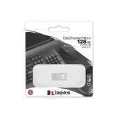 Kingston DTMC3G2-128GB DataTraveler Micro 200MB-s Metal USB 3.2 Gen 1 Flash Bellek - 2
