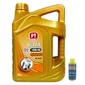 Petro Time 10W-40 Motor Yağı 4 Litre + Cam Suyu Konsantresi 80 ML - 1