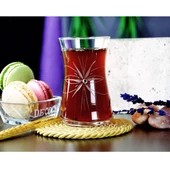 Decocia Karabağ 6 Kişilik 12 Parça Çay Seti 165cc Mira Desenli thumbnail 4