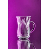 Decocia 6'lı Kulplu Çay Bardağı 145cc Vega Desenli thumbnail 2