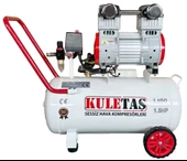 Kuletaş 50 Lt 1.5 Hp Sessiz Yağsız Hava Kompresörü - 1