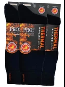 Pro 3 Adet Erkek Orjinal Termal Kalın Kışlık Çorap - 4