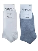 Fancy 12 Adet Ekonomik Bayan Patik Çorap - 6