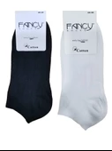 Fancy 12 Adet Ekonomik Bayan Patik Çorap - 4