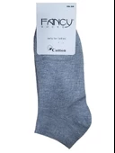 Fancy 6 Adet Ekonomik Bayan Patik Çorap - 3