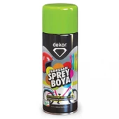 Dekor Akrilik Efektli Sprey Floresan Yeşil 400 ML - 4